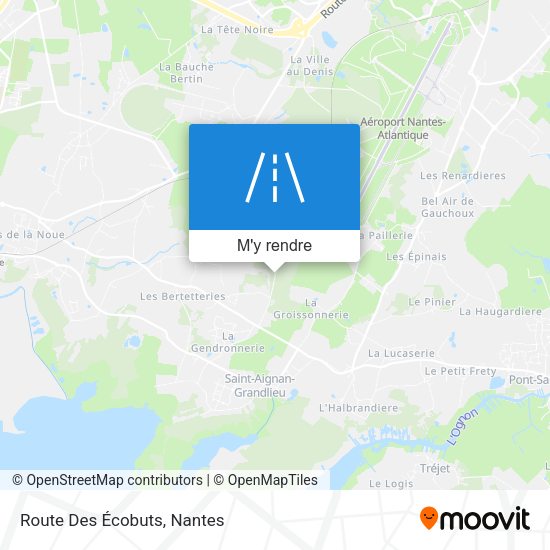 Route Des Écobuts plan