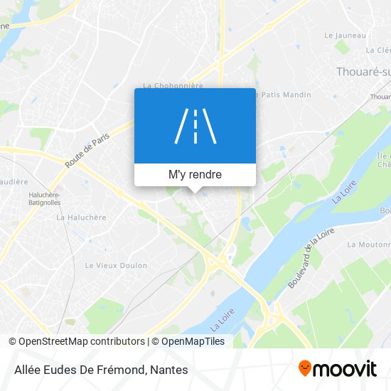 Allée Eudes De Frémond plan