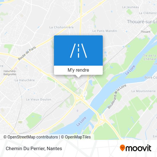 Chemin Du Perrier plan