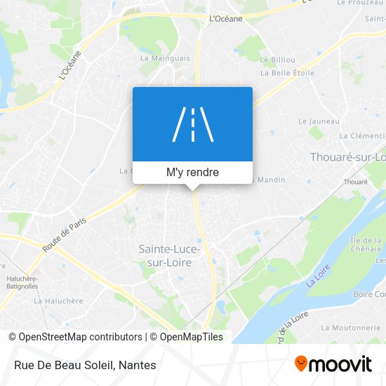 Rue De Beau Soleil plan