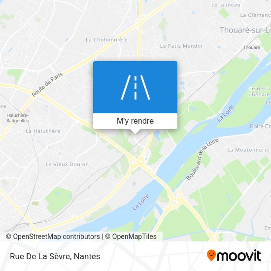 Rue De La Sèvre plan