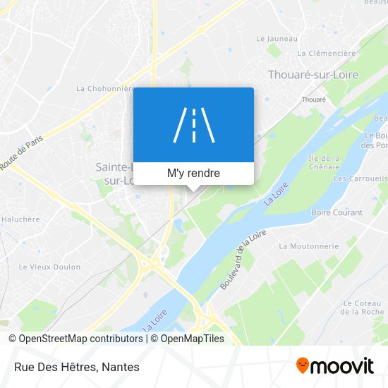 Rue Des Hêtres plan