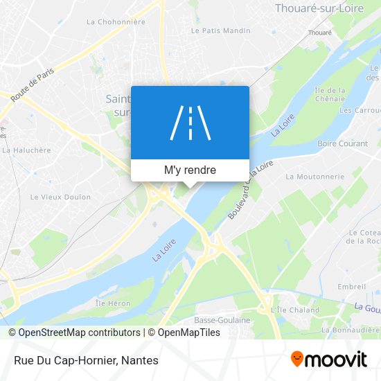 Rue Du Cap-Hornier plan