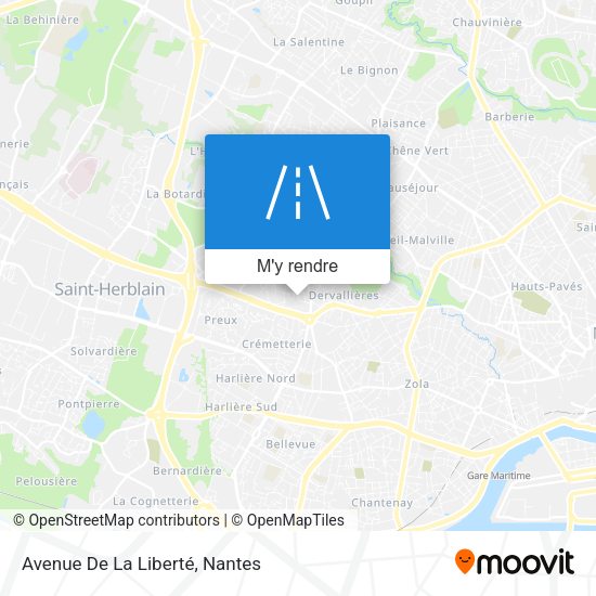 Avenue De La Liberté plan