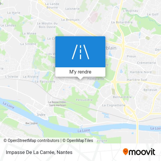Impasse De La Carrée plan