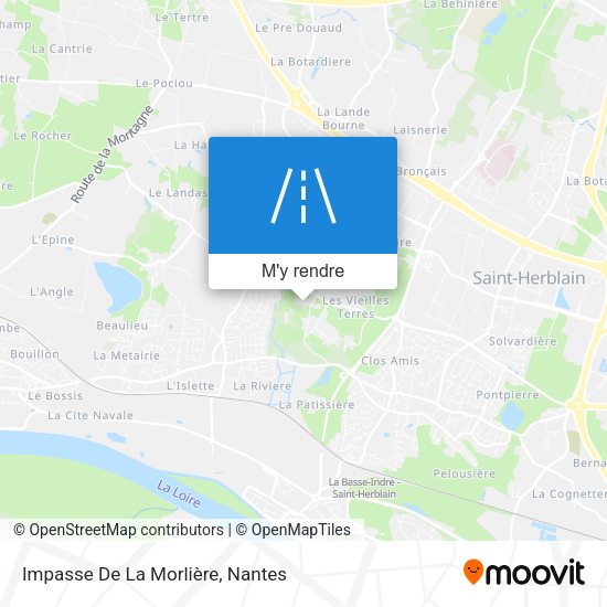 Impasse De La Morlière plan