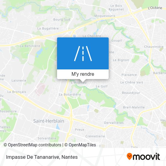 Impasse De Tananarive plan