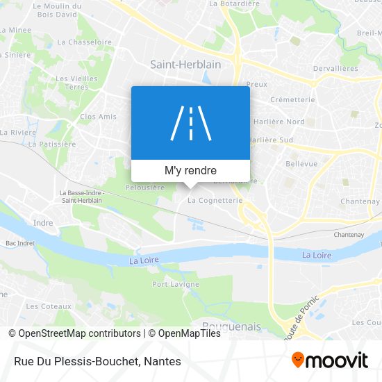 Rue Du Plessis-Bouchet plan