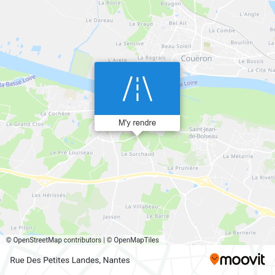 Rue Des Petites Landes plan