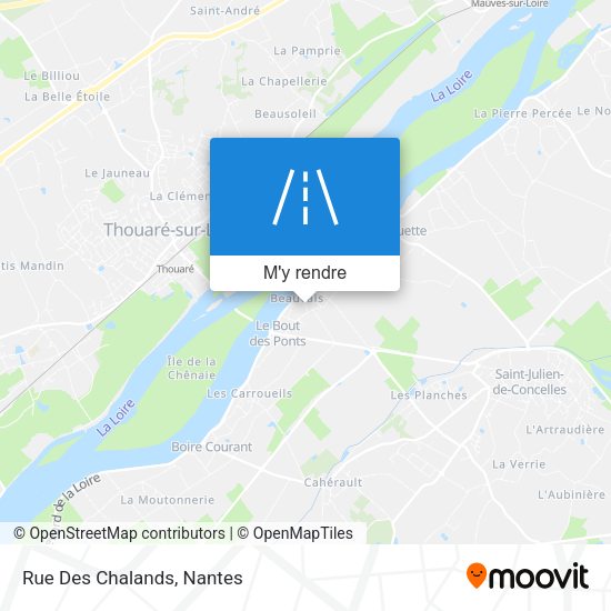 Rue Des Chalands plan