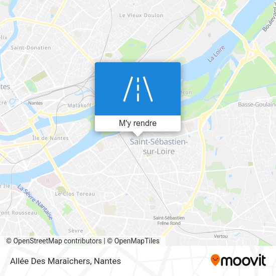 Allée Des Maraîchers plan