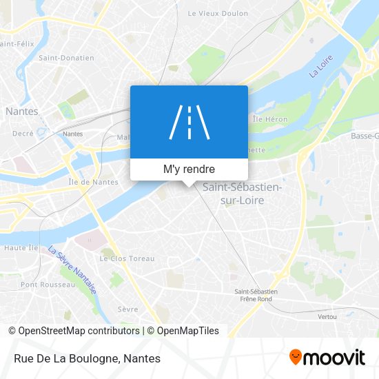 Rue De La Boulogne plan