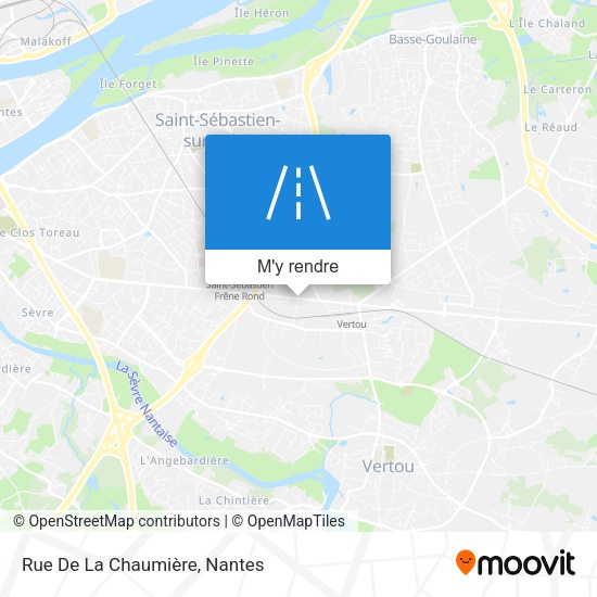 Rue De La Chaumière plan