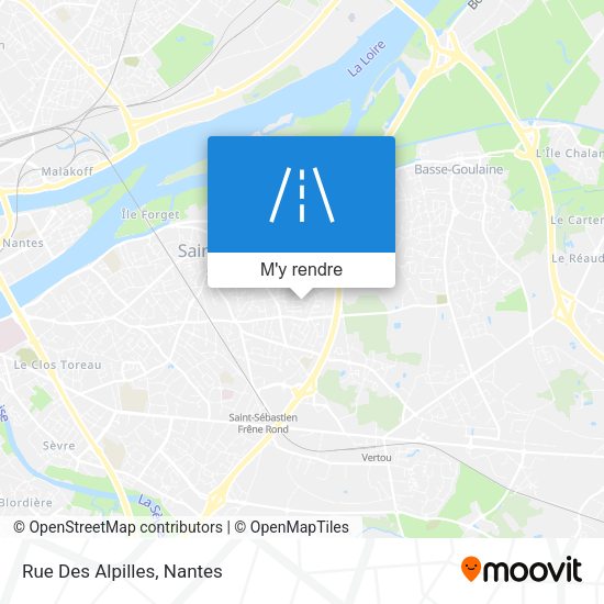 Rue Des Alpilles plan