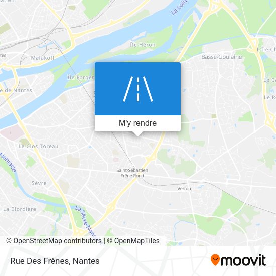 Rue Des Frênes plan