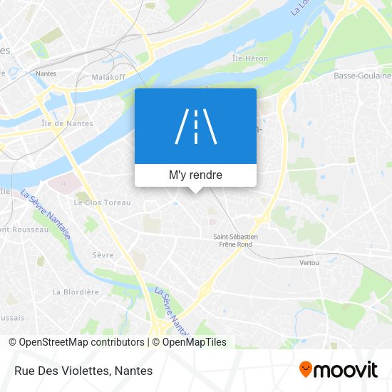 Rue Des Violettes plan