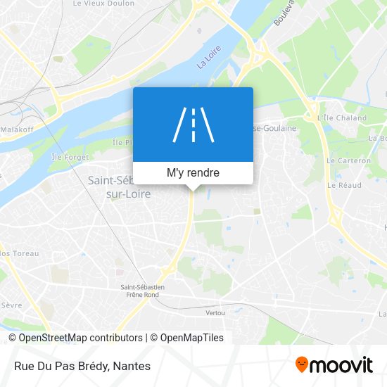 Rue Du Pas Brédy plan