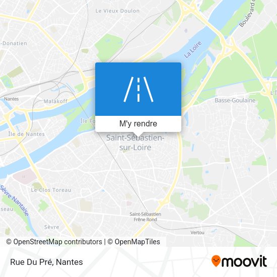 Rue Du Pré plan