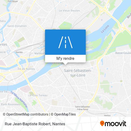 Rue Jean-Baptiste Robert plan