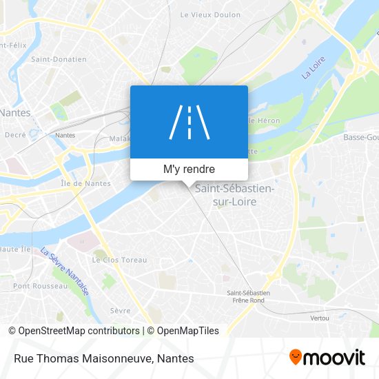 Rue Thomas Maisonneuve plan