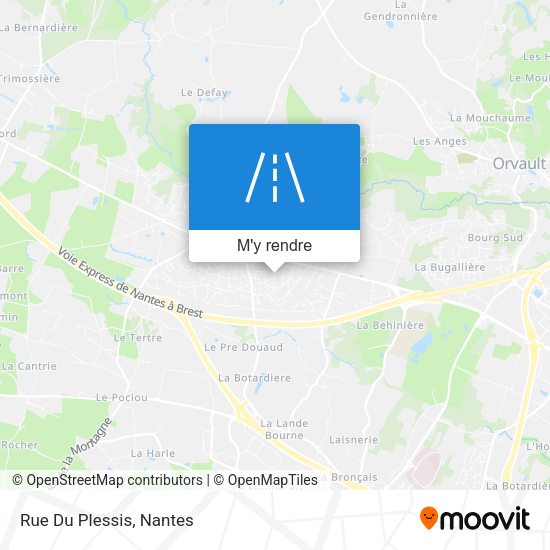 Rue Du Plessis plan