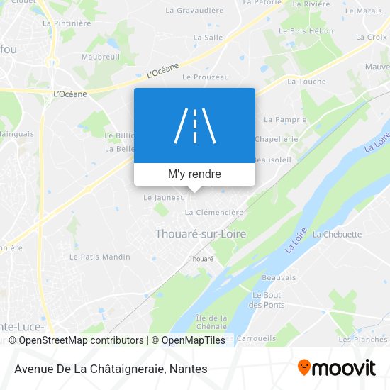 Avenue De La Châtaigneraie plan