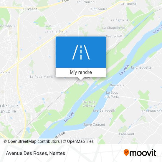 Avenue Des Roses plan