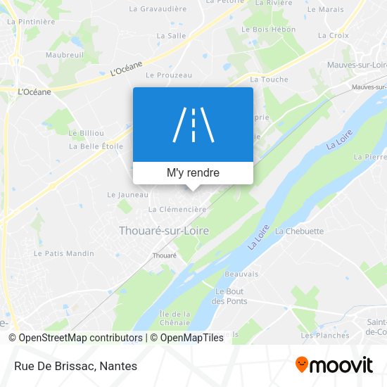 Rue De Brissac plan