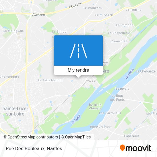Rue Des Bouleaux plan