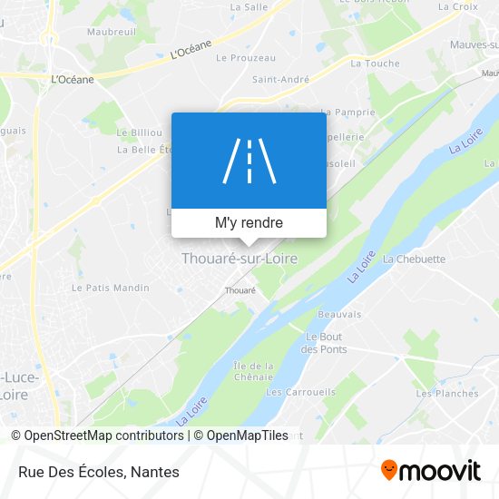 Rue Des Écoles plan