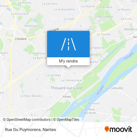 Rue Du Puymorens plan