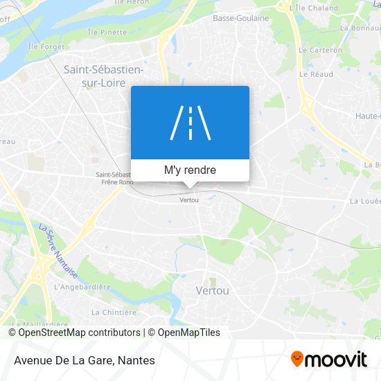 Avenue De La Gare plan