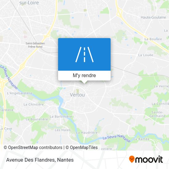 Avenue Des Flandres plan