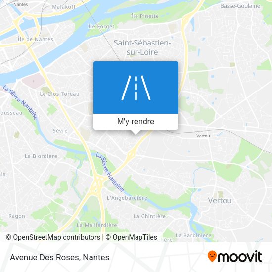 Avenue Des Roses plan