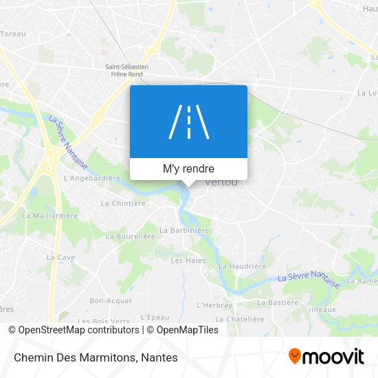 Chemin Des Marmitons plan