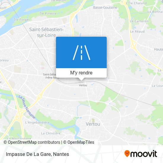 Impasse De La Gare plan