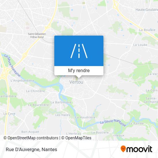Rue D'Auvergne plan