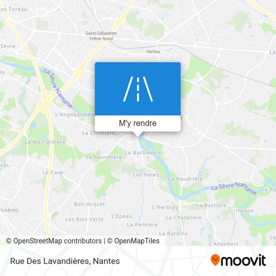 Rue Des Lavandières plan