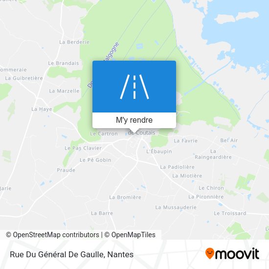 Rue Du Général De Gaulle plan