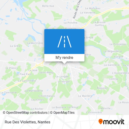 Rue Des Violettes plan