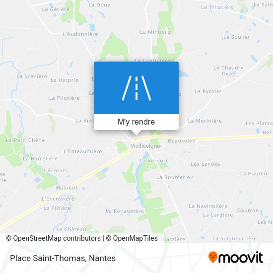 Place Saint-Thomas plan