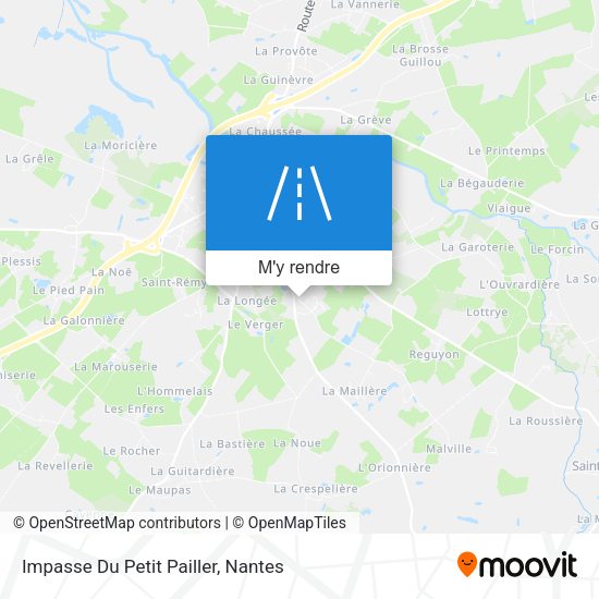Impasse Du Petit Pailler plan