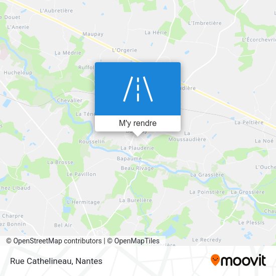Rue Cathelineau plan