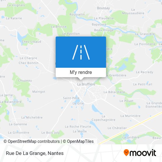 Rue De La Grange plan