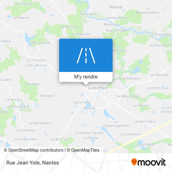 Rue Jean Yole plan
