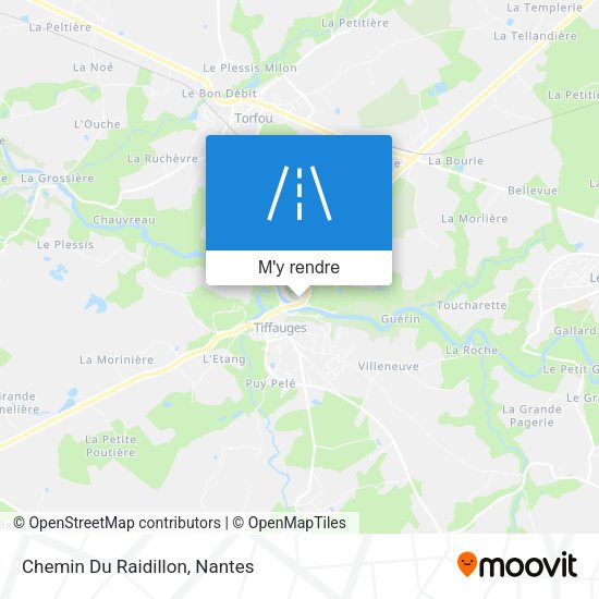 Chemin Du Raidillon plan