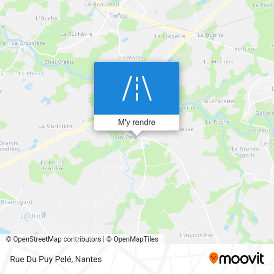 Rue Du Puy Pelé plan