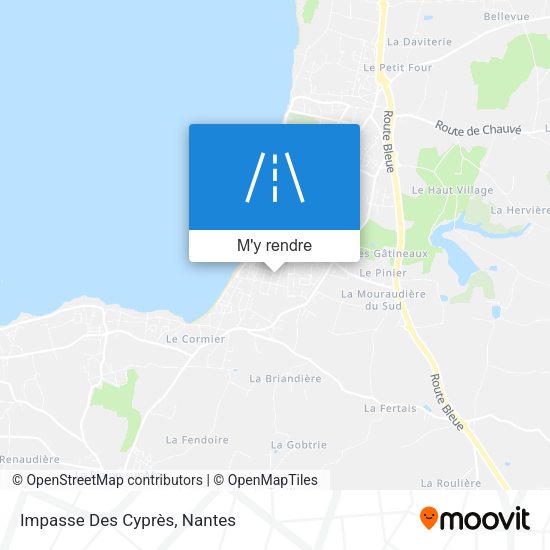 Impasse Des Cyprès plan