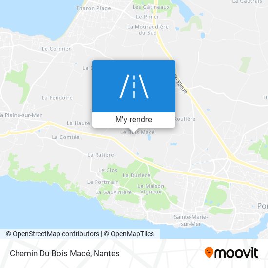 Chemin Du Bois Macé plan