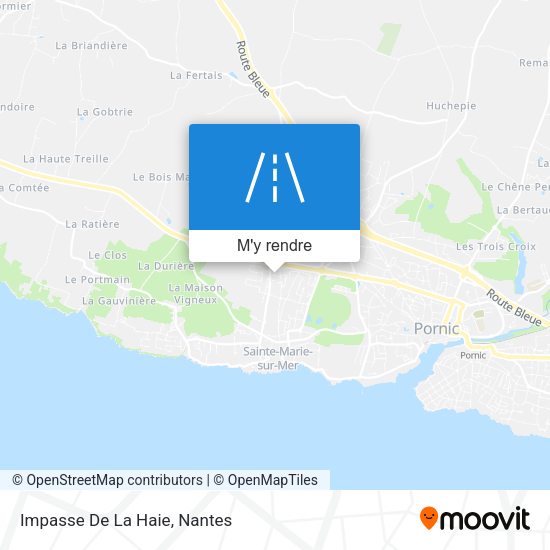 Impasse De La Haie plan